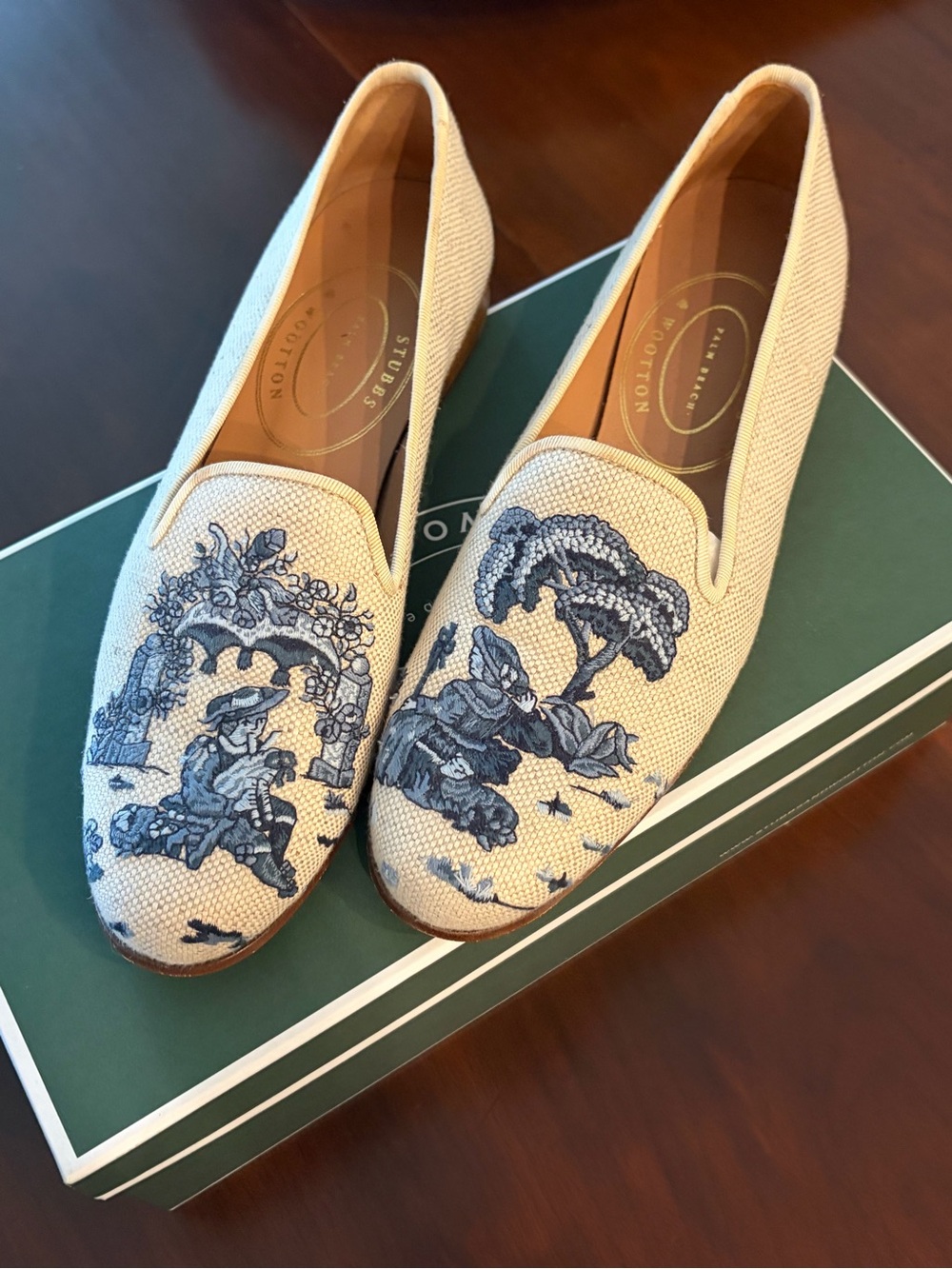 Stubbs & Wootton Brand New w Box archived design! Size 8